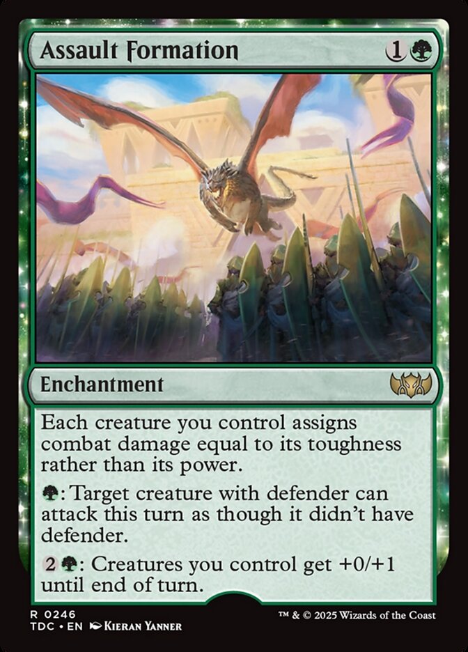 Assault Formation 246 (Commander: Tarkir: Dragonstorm) 