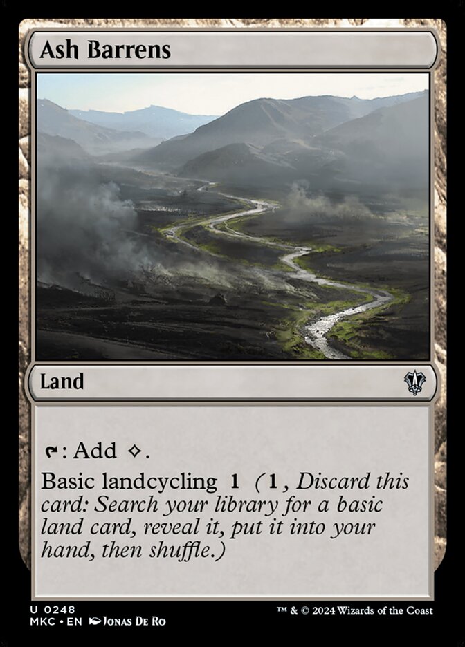 Ash Barrens 248/311 (Commander: Murders at Karlov Manor) 