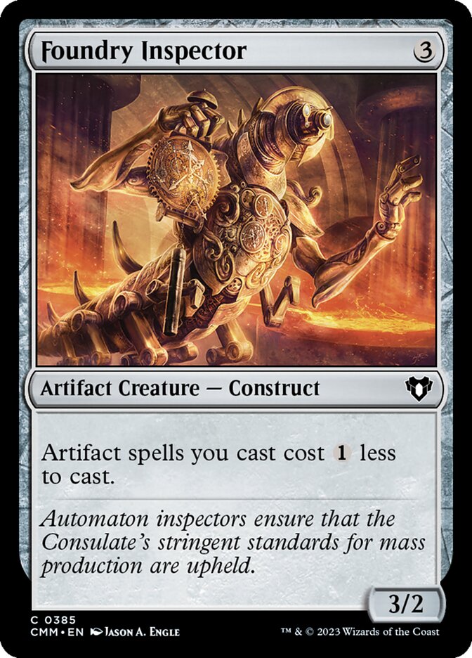 Foundry Inspector 385/451 (Commander Masters)  - Foil