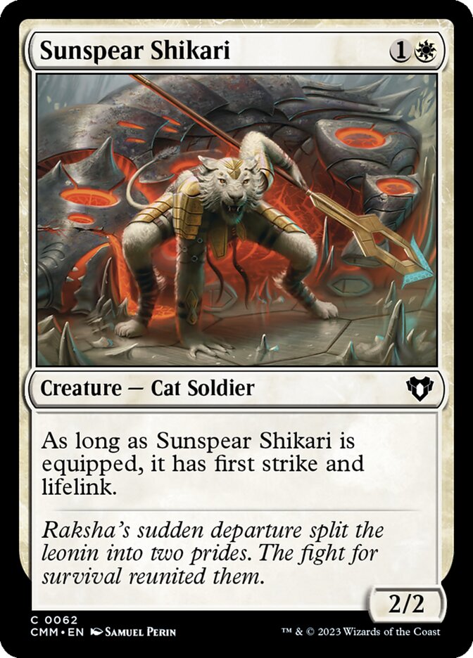 Sunspear Shikari 62 (Commander Masters) 