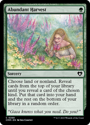 Abundant Harvest 269/451 (Commander Masters) 