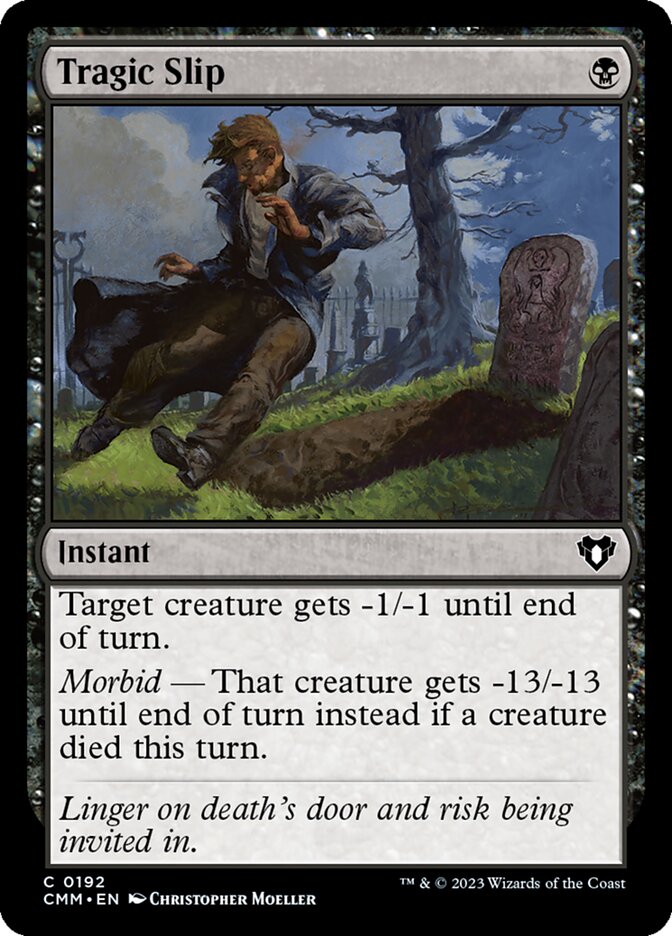 Tragic Slip 192/451 (Commander Masters) 