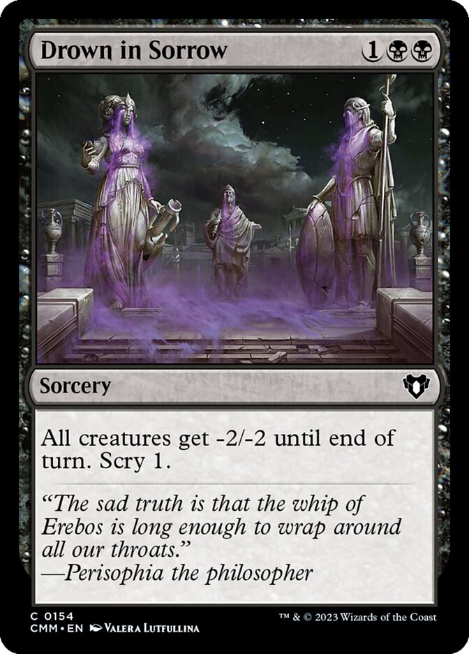 Drown in Sorrow 154/451 (Commander Masters) 