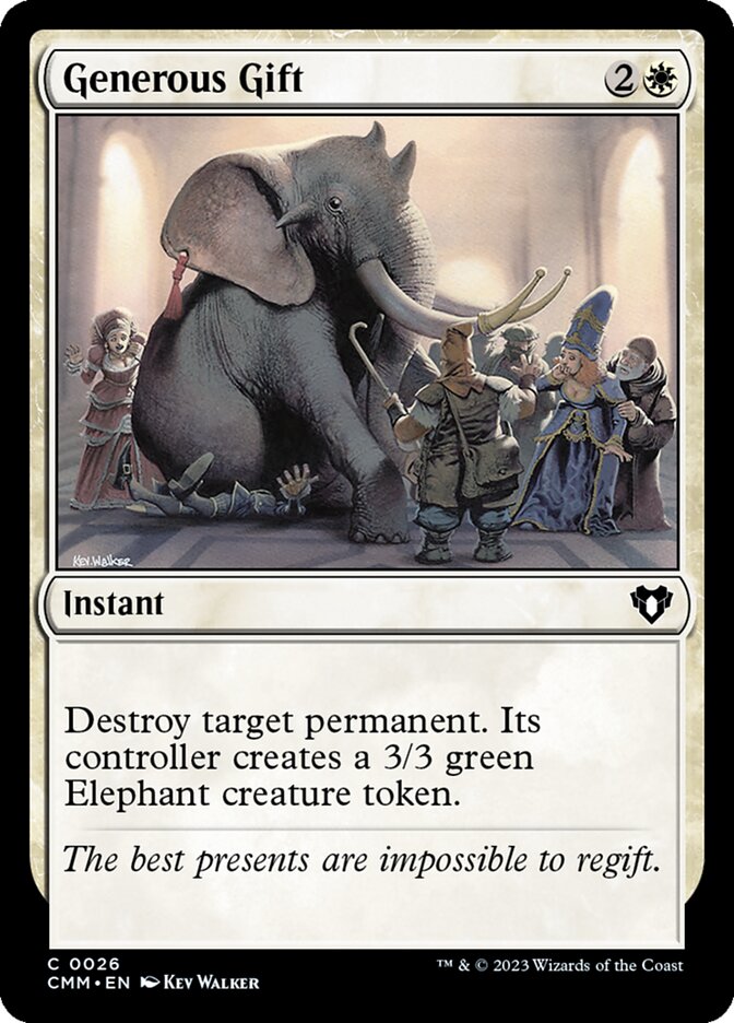 Generous Gift 26/451 (Commander Masters) 