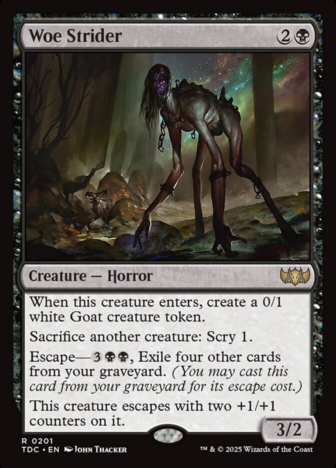 Woe Strider 201 (Commander: Tarkir: Dragonstorm) 