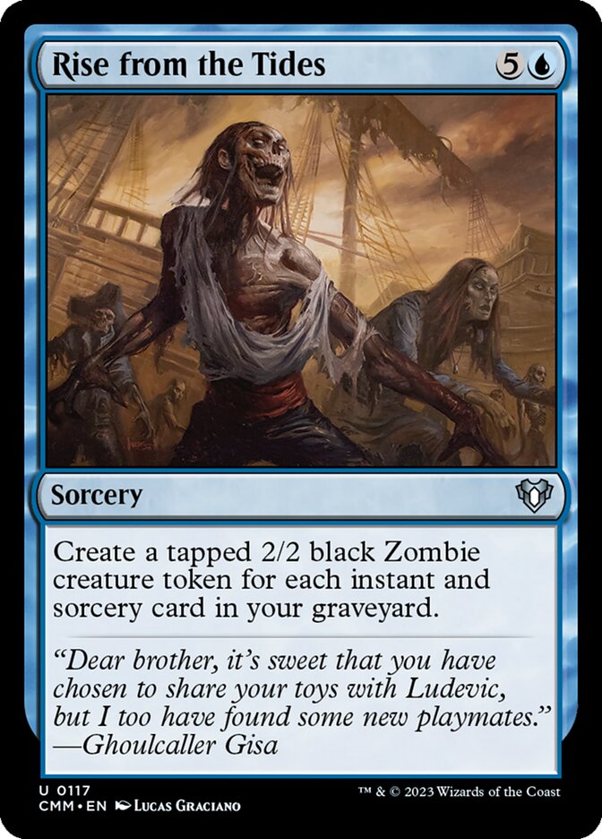 Rise from the Tides 117/451 (Commander Masters) 