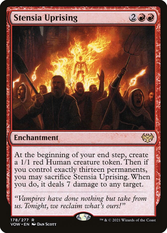 Stensia Uprising 178/277 (Innistrad: Crimson Vow) 