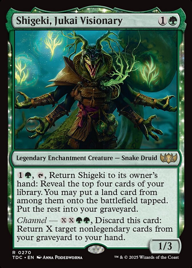 Shigeki Jukai Visionary 270 (Commander: Tarkir: Dragonstorm) 