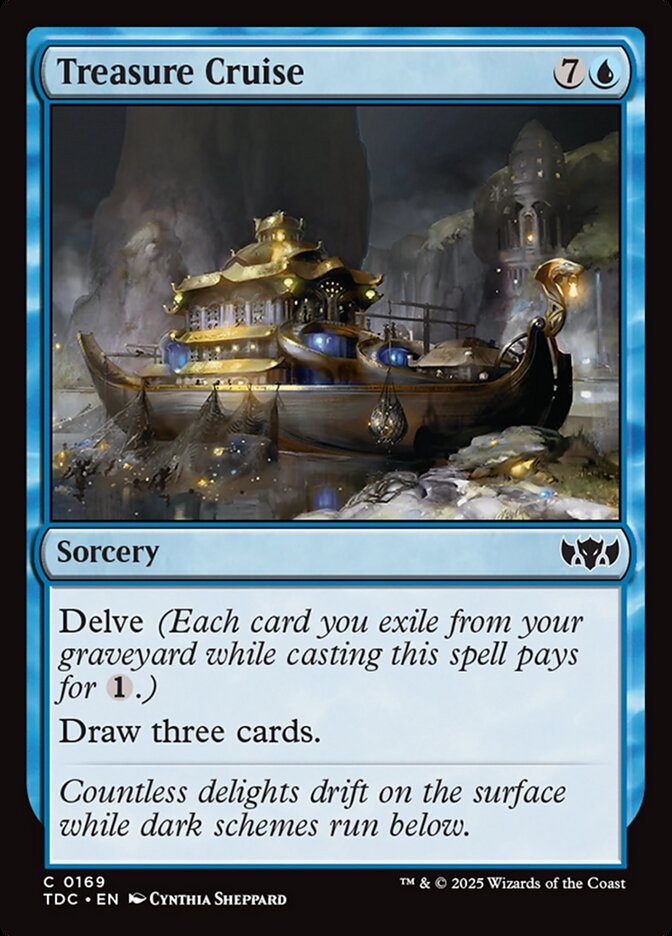 Treasure Cruise 169 (Commander: Tarkir: Dragonstorm) 