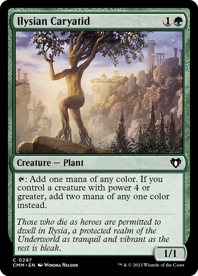 Ilysian Caryatid 297 (Commander Masters) 