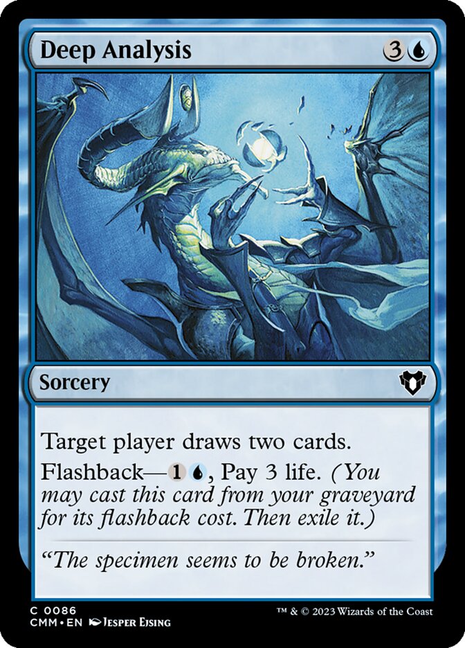 Deep Analysis 86/451 (Commander Masters) 