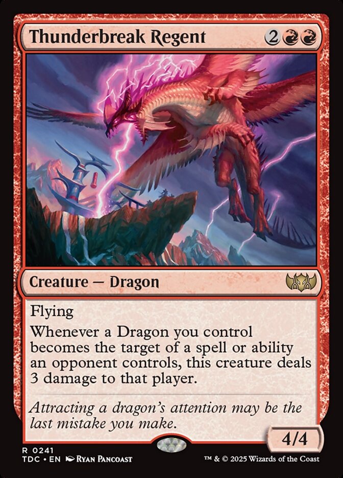 Thunderbreak Regent 241 (Commander: Tarkir: Dragonstorm) 