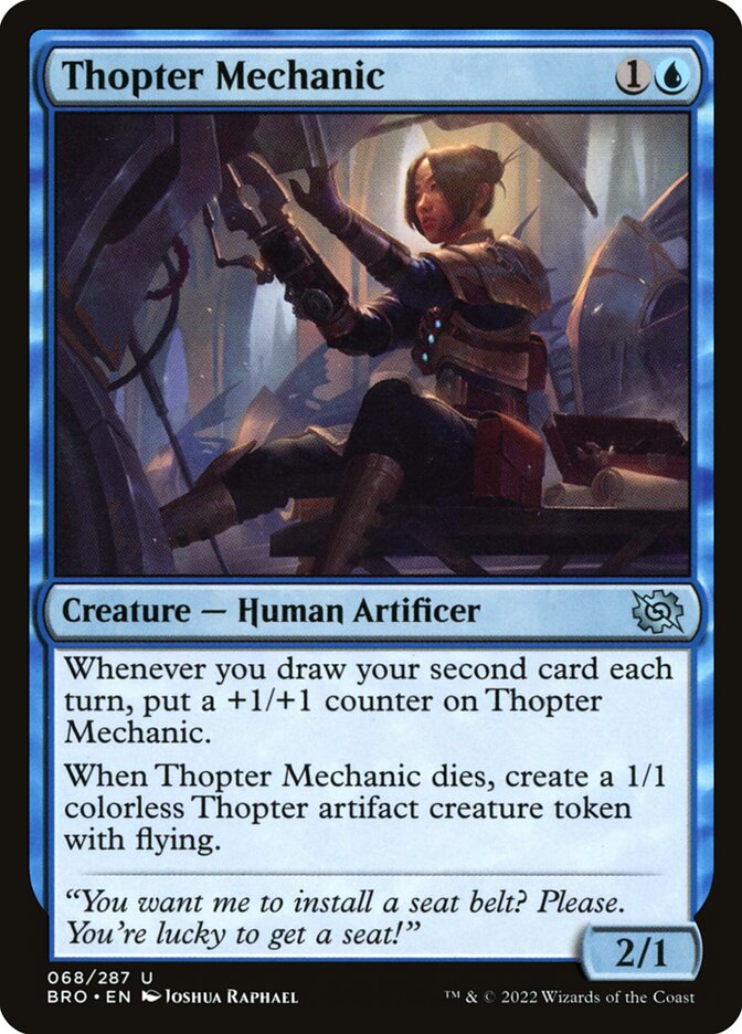 Thopter Mechanic 68/287 (The Brothers' War) 