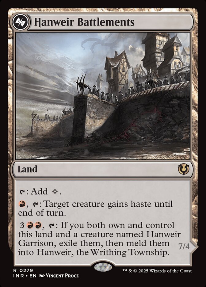 Hanweir Battlements 279 (Innistrad Remastered)  - Foil