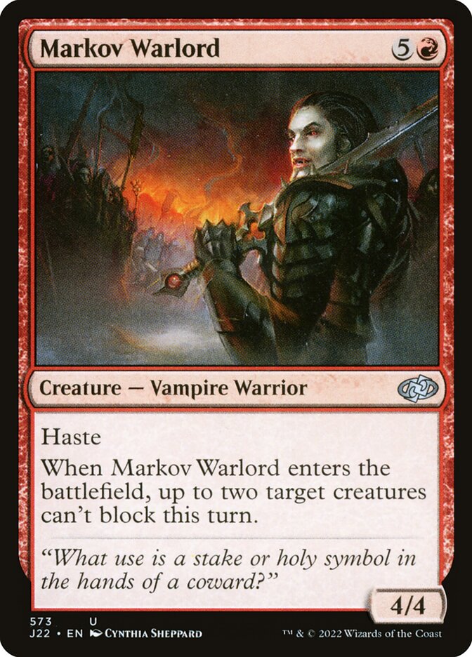 Markov Warlord 573 (Jumpstart 2022) 