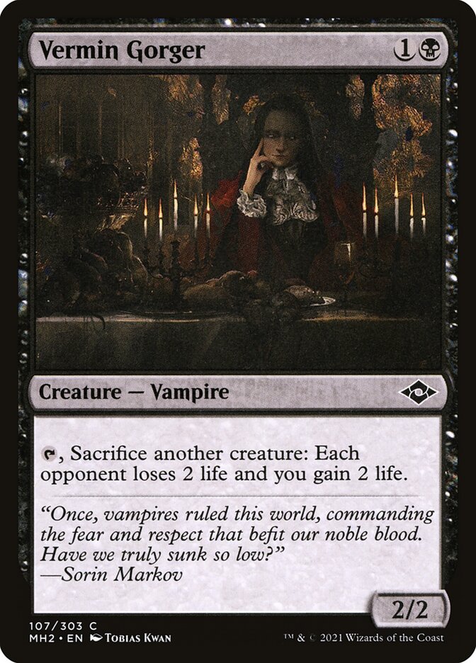 Vermin Gorger 107 (Modern Horizons 2)  - Foil
