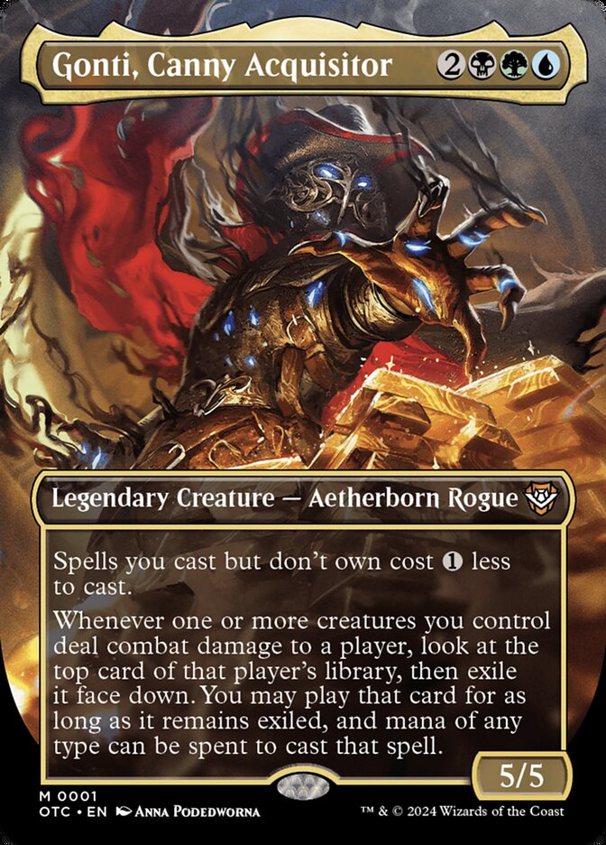 Gonti, Canny Acquisitor 1 (Commander: Outlaws of Thunder Junction)  - Borderless