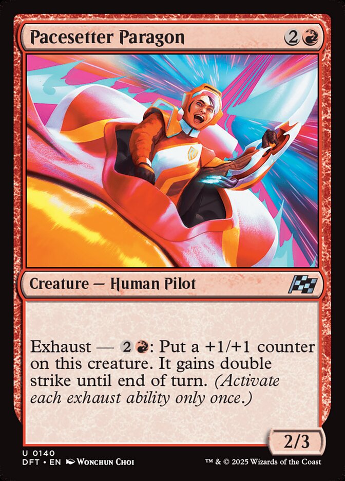 Pacesetter Paragon 140/291 (Aetherdrift)  - Foil