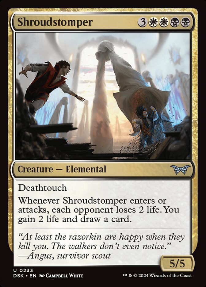 Shroudstomper 233 (Duskmourn: House of Horror)  - Foil