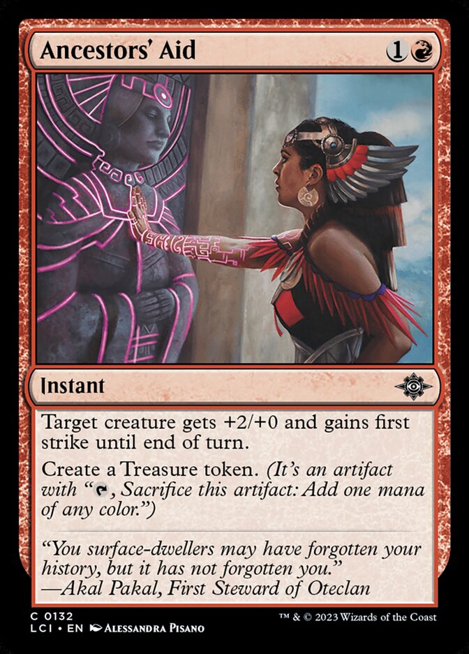 Ancestors' Aid 132 (The Lost Caverns of Ixalan) 