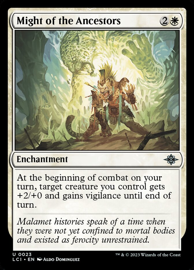 Might of the Ancestors 23/291 (The Lost Caverns of Ixalan) 