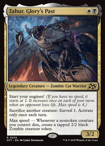 Zahur, Glory's Past 229 (Aetherdrift)  - Foil