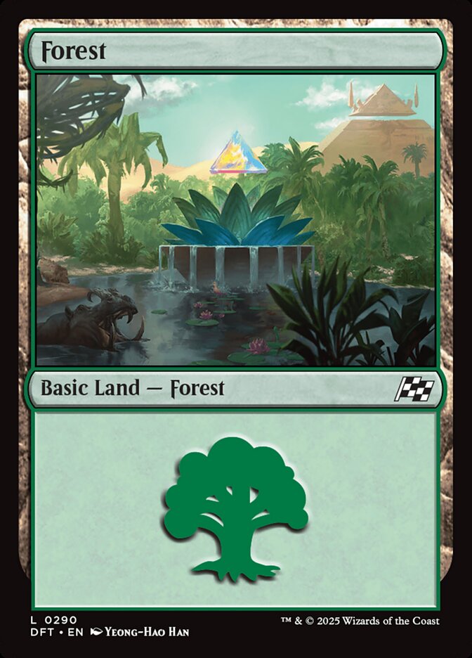 Forest 290/291 (Aetherdrift)  - Foil