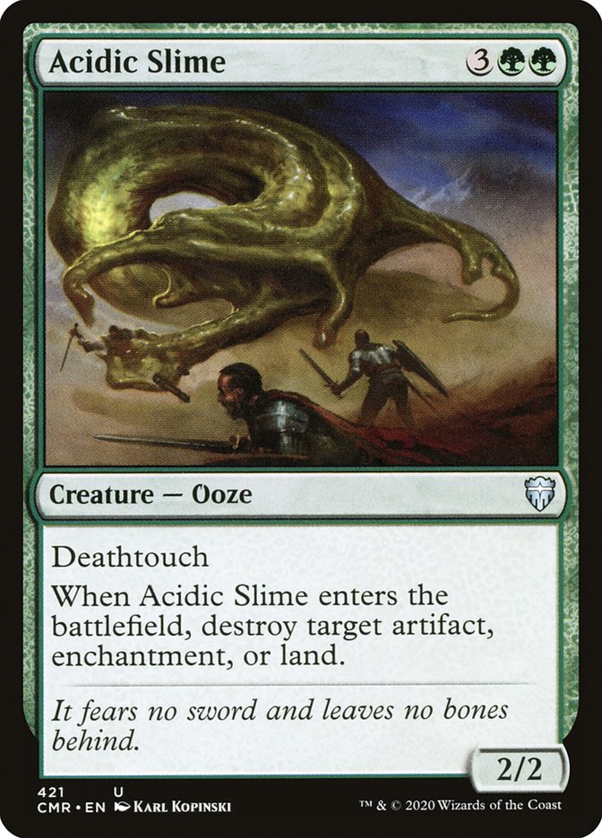 Acidic Slime 421 (Commander Legends) 