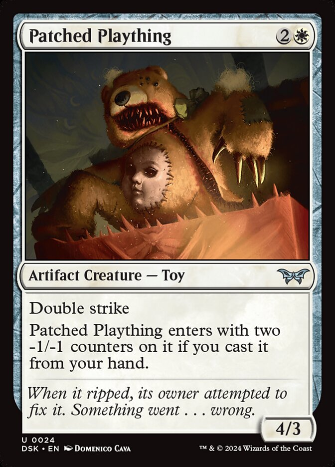 Patched Plaything 24 (Duskmourn: House of Horror)  - Foil