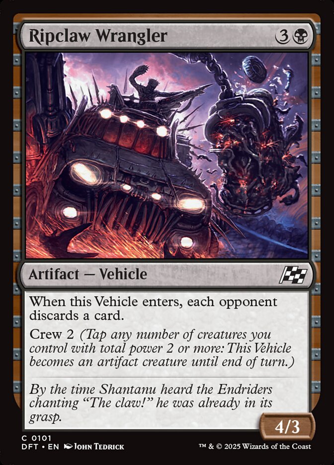 Ripclaw Wrangler 101 (Aetherdrift)  - Foil
