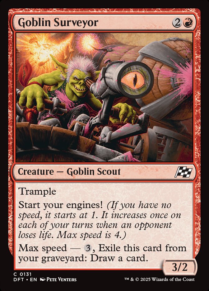 Goblin Surveyor 131/291 (Aetherdrift)  - Foil
