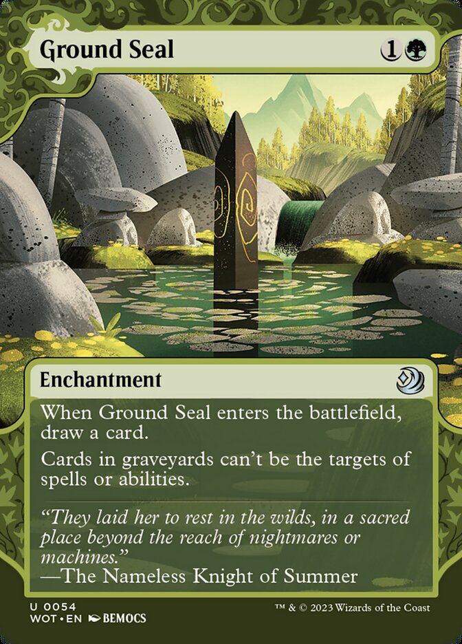 Ground Seal 54 (Wilds of Eldraine: Enchanting Tales)  - Showcase