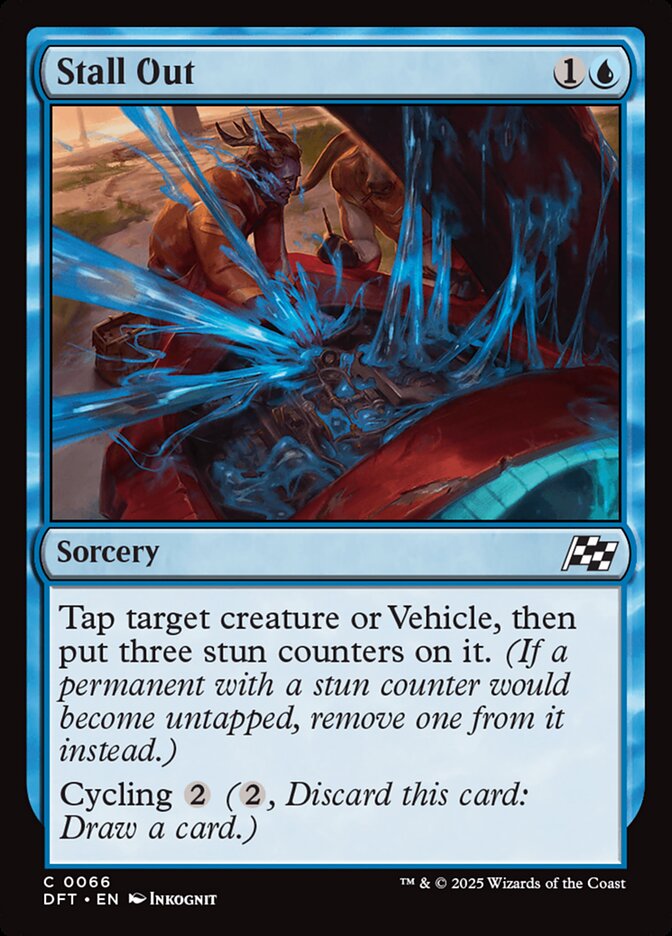 Stall Out 66/291 (Aetherdrift)  - Foil