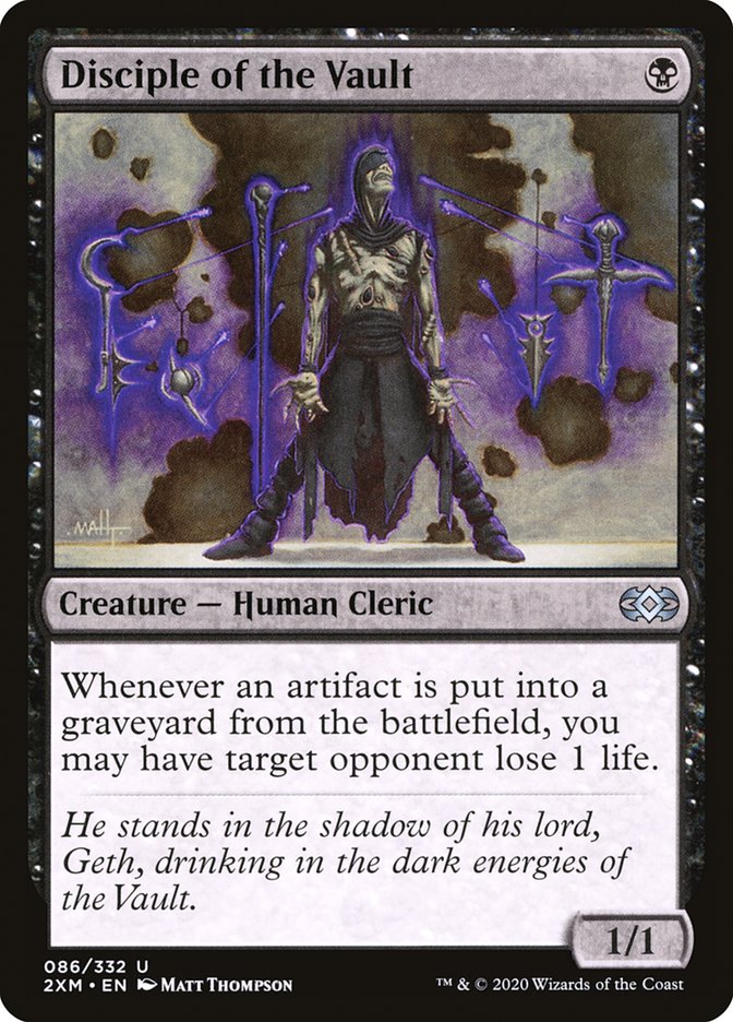 Disciple of the Vault 86/332 (Double Masters)  - Foil