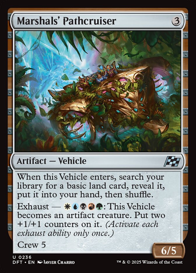 Marshals' Pathcruiser 236/291 (Aetherdrift)  - Foil