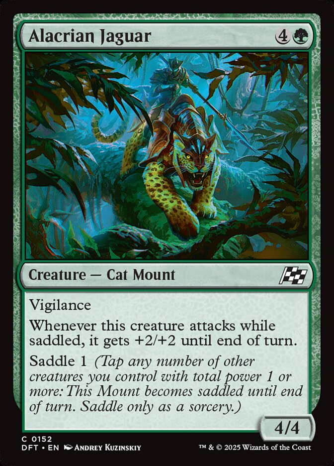 Alacrian Jaguar 152/291 (Aetherdrift)  - Foil
