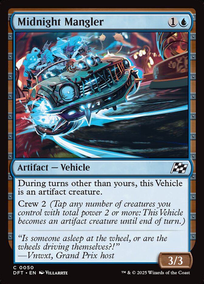 Midnight Mangler 50/291 (Aetherdrift)  - Foil
