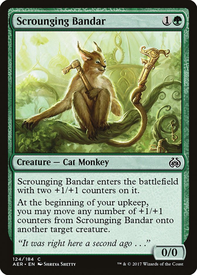Scrounging Bandar 124/184 (Aether Revolt) 