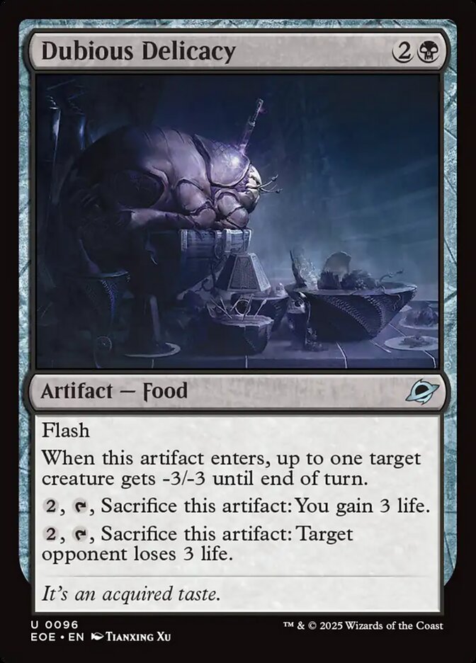 Dubious Delicacy 96 (Edge of Eternities) 
