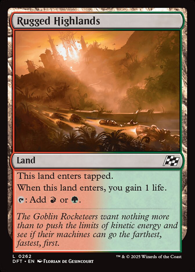Rugged Highlands 262/291 (Aetherdrift) 