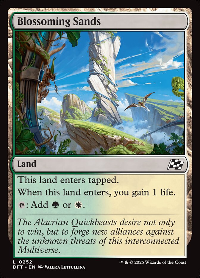 Blossoming Sands 252/291 (Aetherdrift) 