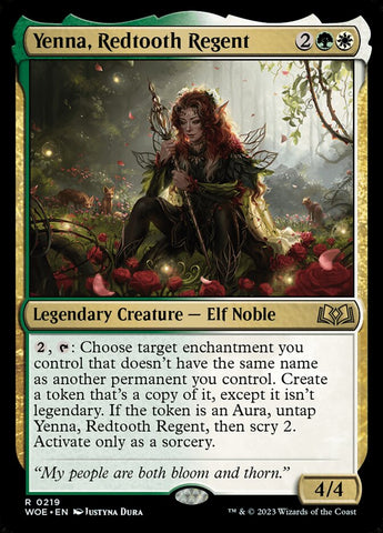 Yenna, Redtooth Regent 219 (Wilds of Eldraine) 