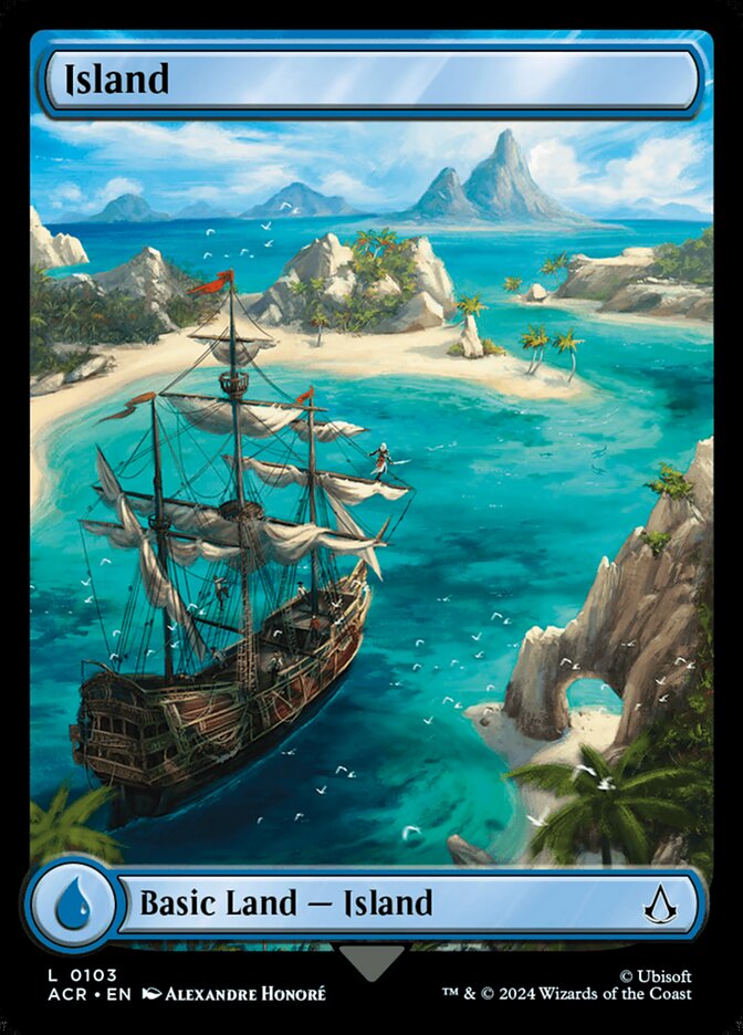 Island 103/110 (Universes Beyond: Assassin's Creed)  - Foil