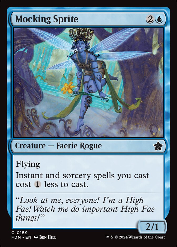 Mocking Sprite 159 (Foundations)  - Foil