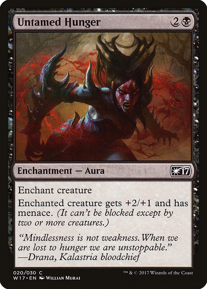 Untamed Hunger 20/30 (Welcome Deck 2017) 