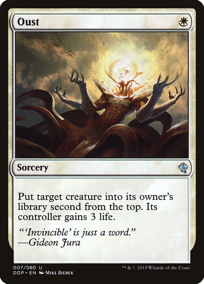 Oust 7/80 (Duel Decks: Zendikar vs. Eldrazi) 