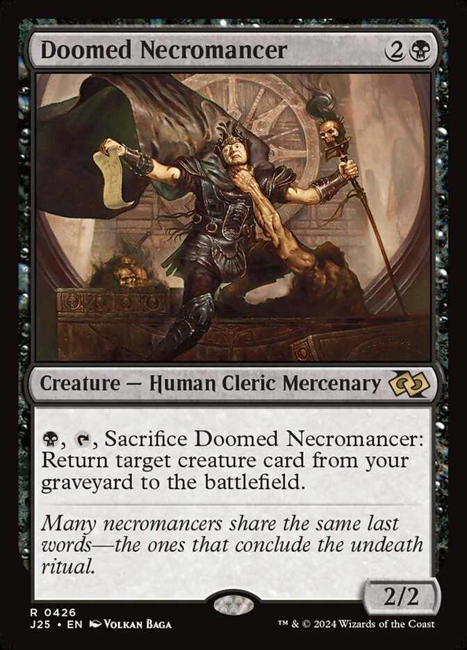 Doomed Necromancer 426/779 (Foundations Jumpstart) 