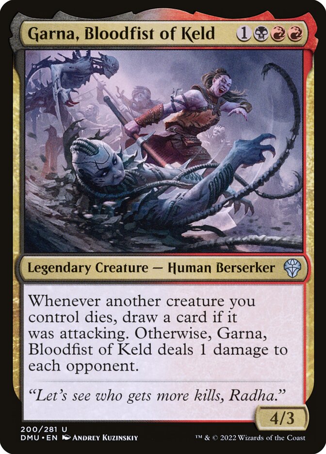 Garna, Bloodfist of Keld 200/281 (Dominaria United) 