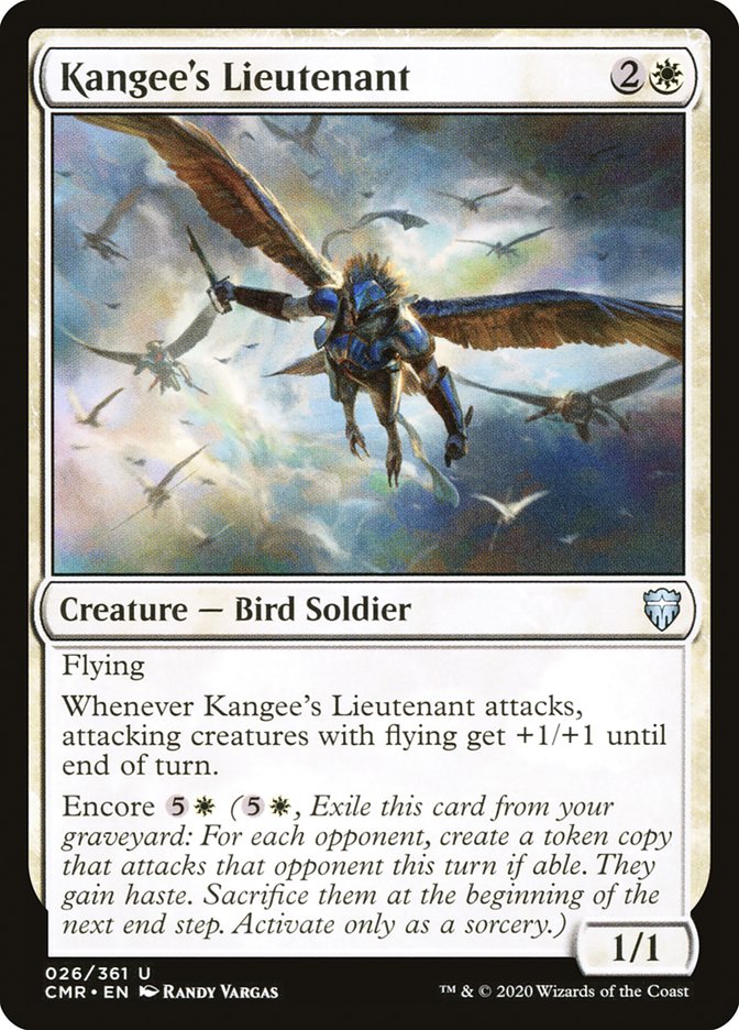 Kangee's Lieutenant 26 (Commander Legends) 