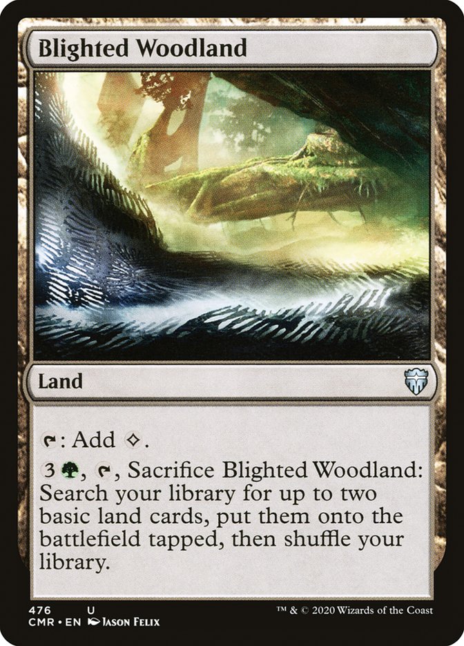 Blighted Woodland 476 (Commander Legends) 